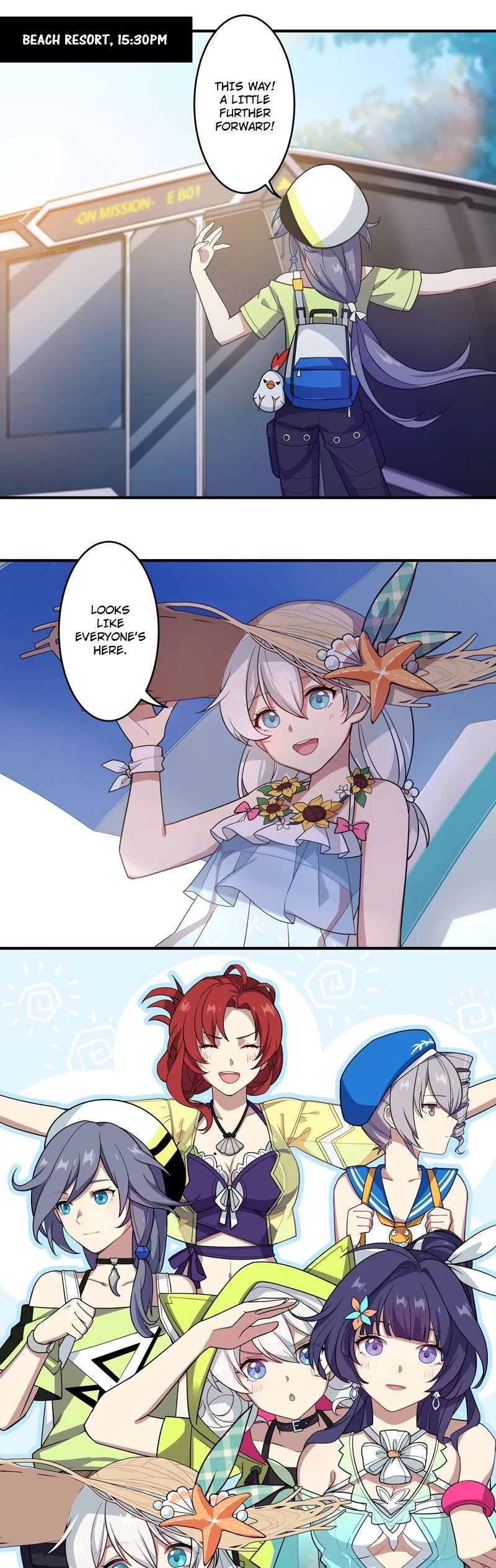 Honkai Impact 3 - Valkyries' Dining Escapades Chapter 5 page 3 - Chapter 5: A Summer Barbecue by the Beach