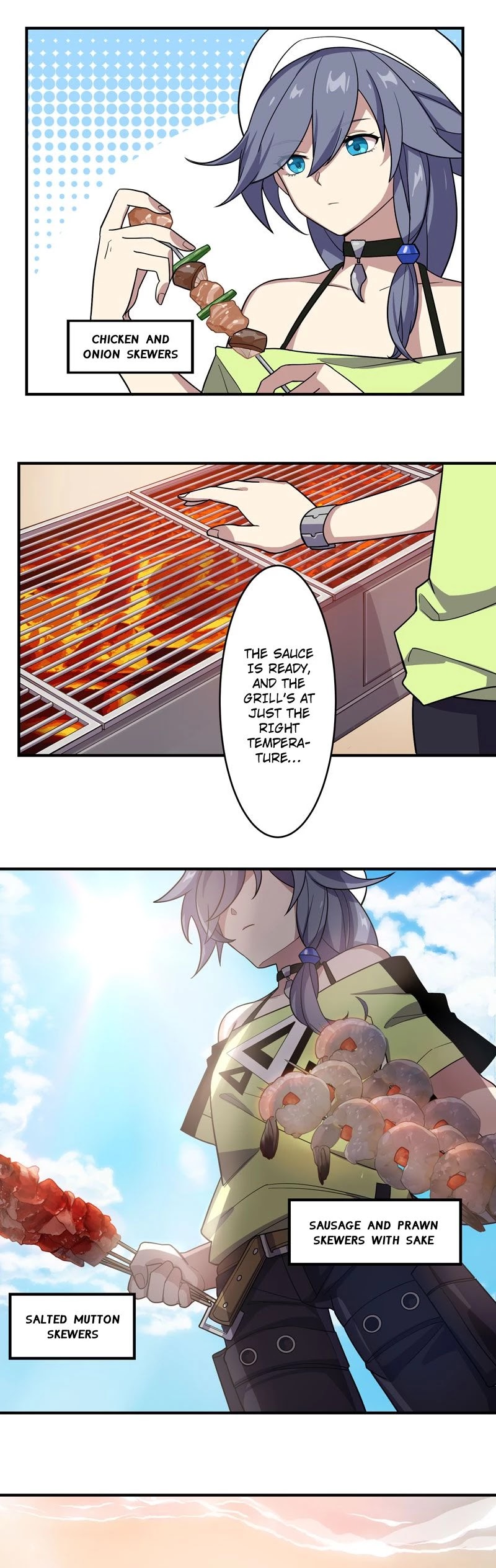 Honkai Impact 3 - Valkyries' Dining Escapades Chapter 5 page 7 - Chapter 5: A Summer Barbecue by the Beach