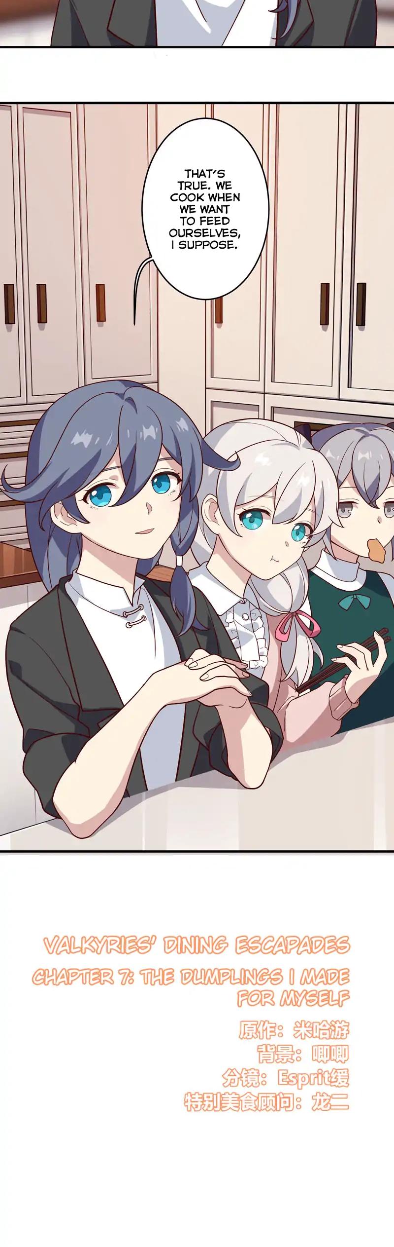 Honkai Impact 3 - Valkyries' Dining Escapades Chapter 7 page 22 - Chapter 7: The Dumplings I Made for Myself