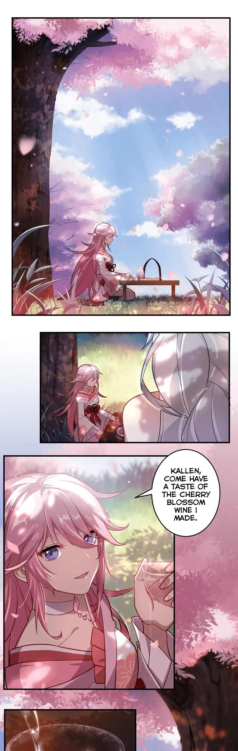 Honkai Impact 3 - Valkyries' Dining Escapades Chapter 8 page 1 - Chapter 8: Cherry Blossom Wine at Omagatoki