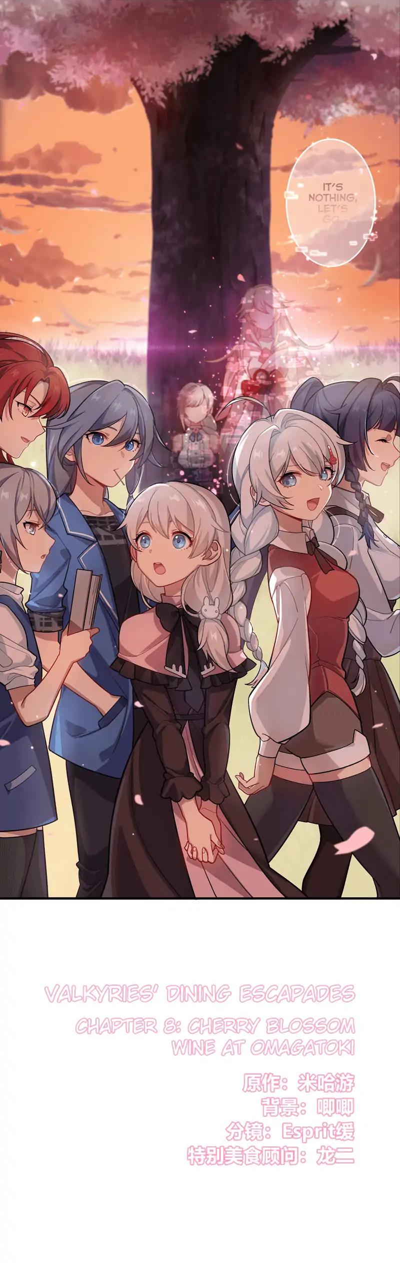 Honkai Impact 3 - Valkyries' Dining Escapades Chapter 8 page 20 - Chapter 8: Cherry Blossom Wine at Omagatoki
