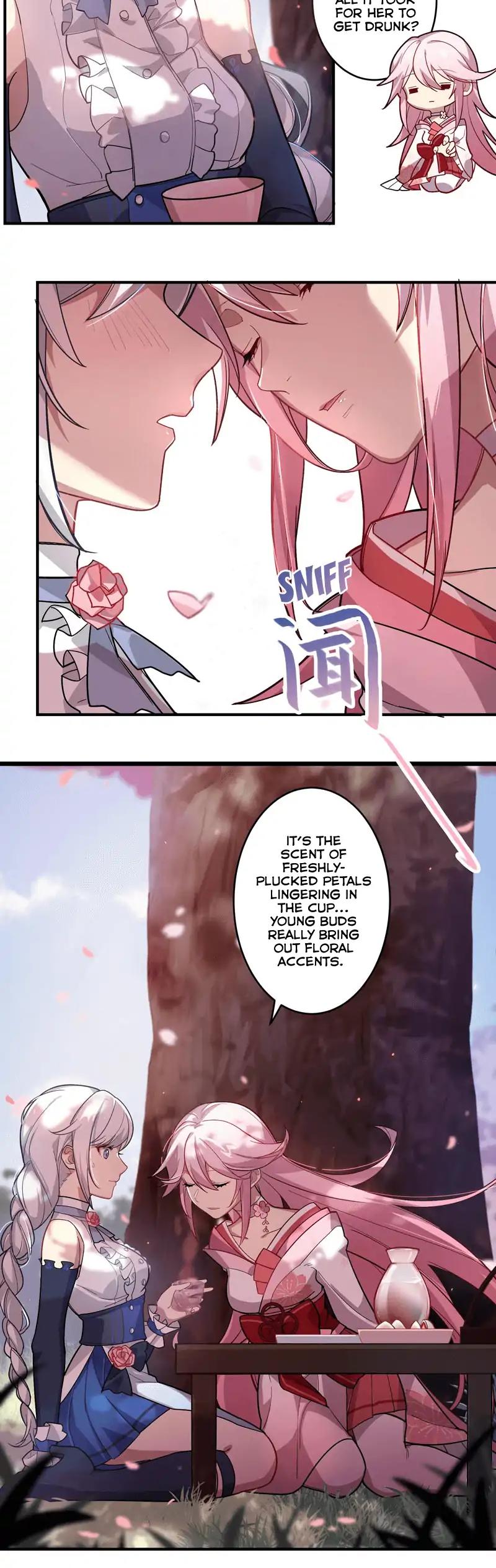 Honkai Impact 3 - Valkyries' Dining Escapades Chapter 8 page 4 - Chapter 8: Cherry Blossom Wine at Omagatoki