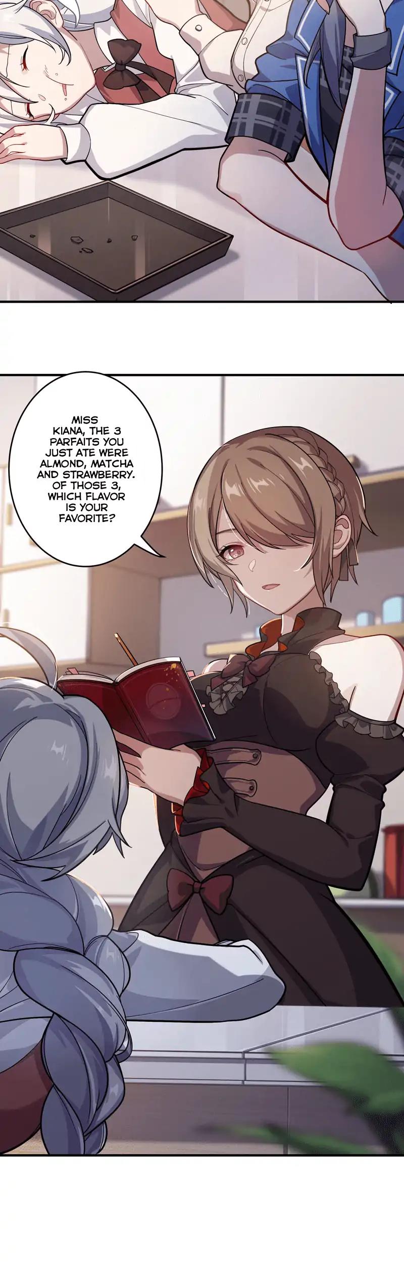 Honkai Impact 3 - Valkyries' Dining Escapades Chapter 9 page 2 - Chapter 9: The Perfect Molten Chocolate Cake