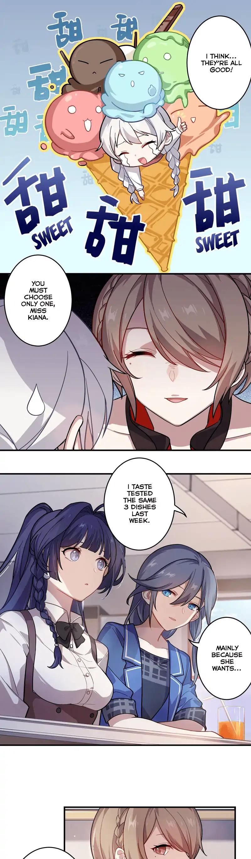 Honkai Impact 3 - Valkyries' Dining Escapades Chapter 9 page 3 - Chapter 9: The Perfect Molten Chocolate Cake