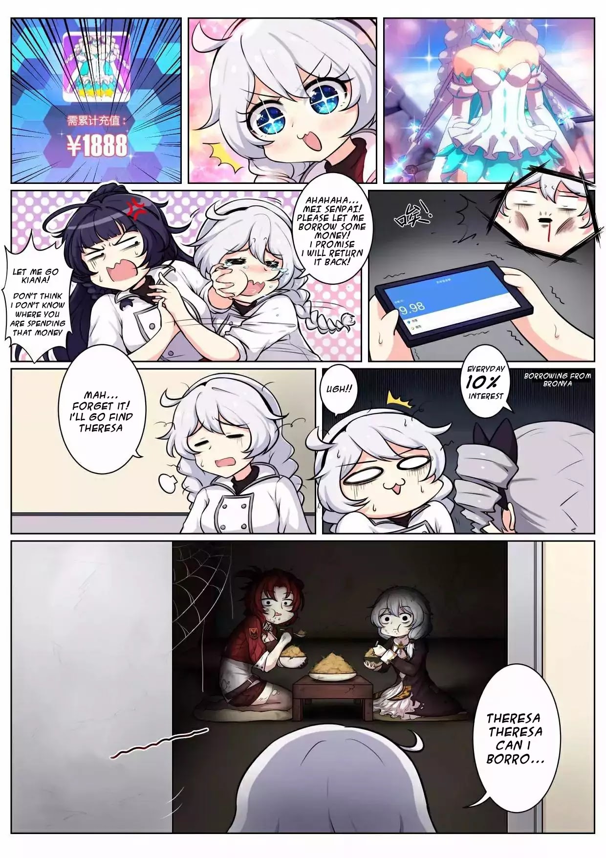 Honkai Impact 3 - When Kiana Play Honkai Impact Chapter 2 page 1 - Chapter 2
