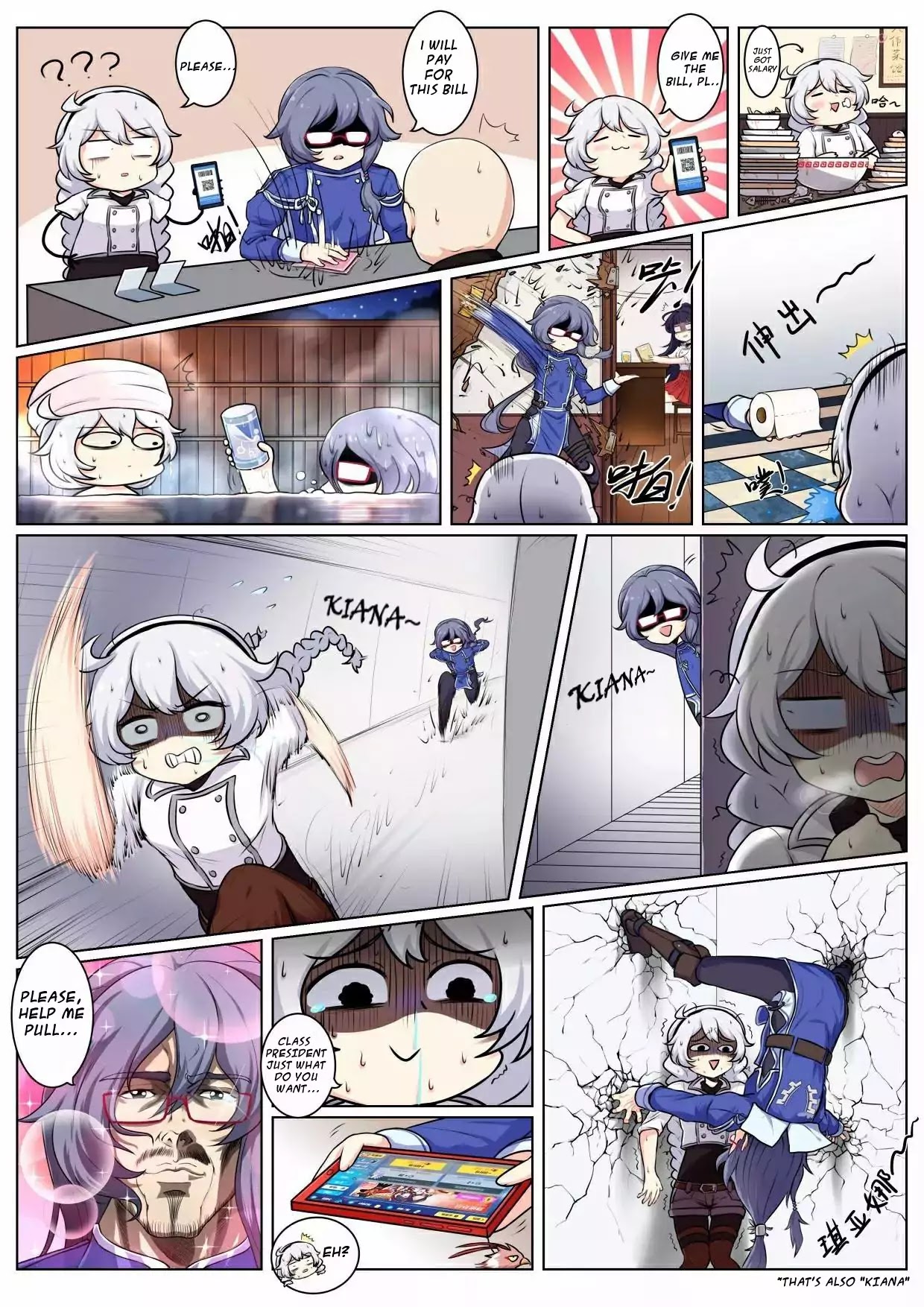 Honkai Impact 3 - When Kiana Play Honkai Impact Chapter 2 page 6 - Chapter 2