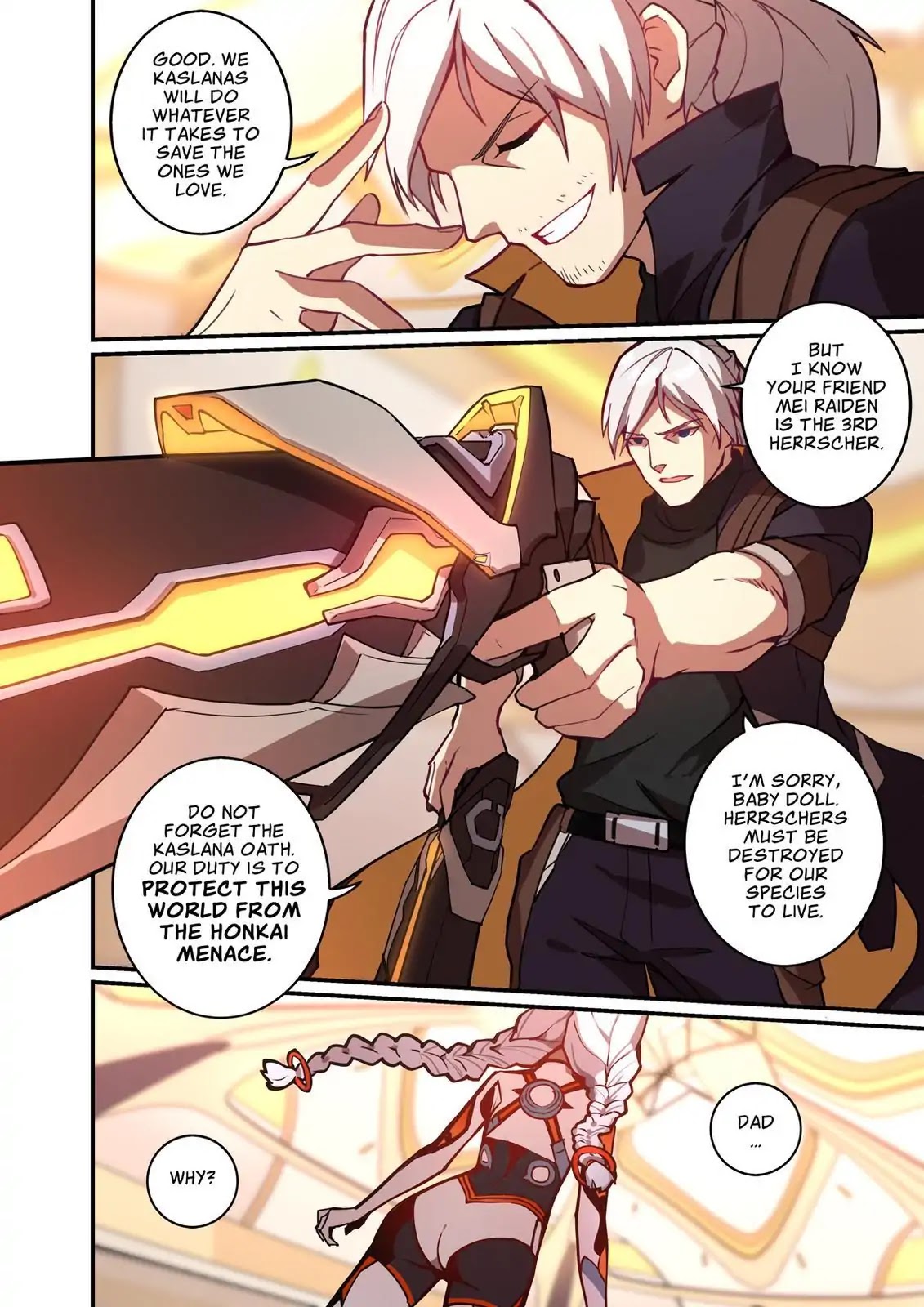Honkai Impact 3 Chapter 30 page 5 - Chapter 30: Kaslana Oath