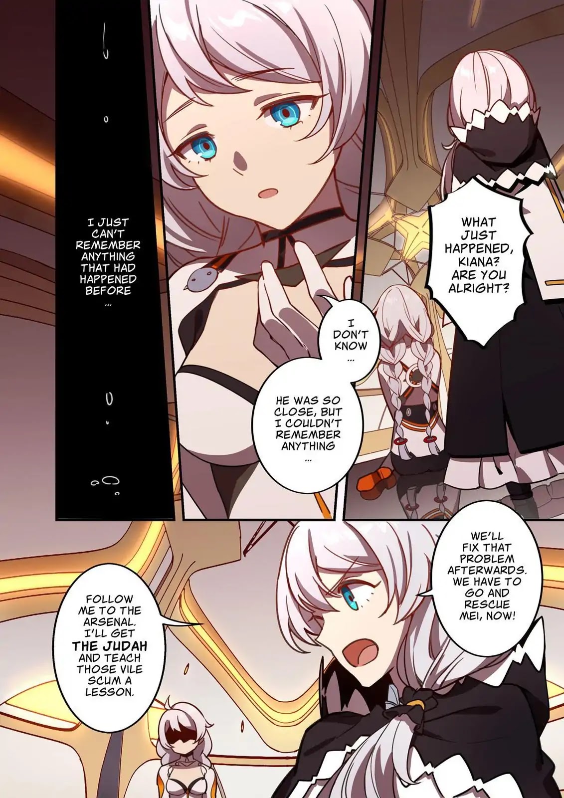 Honkai Impact 3 Chapter 33 page 11 - Chapter 33: Parting Message