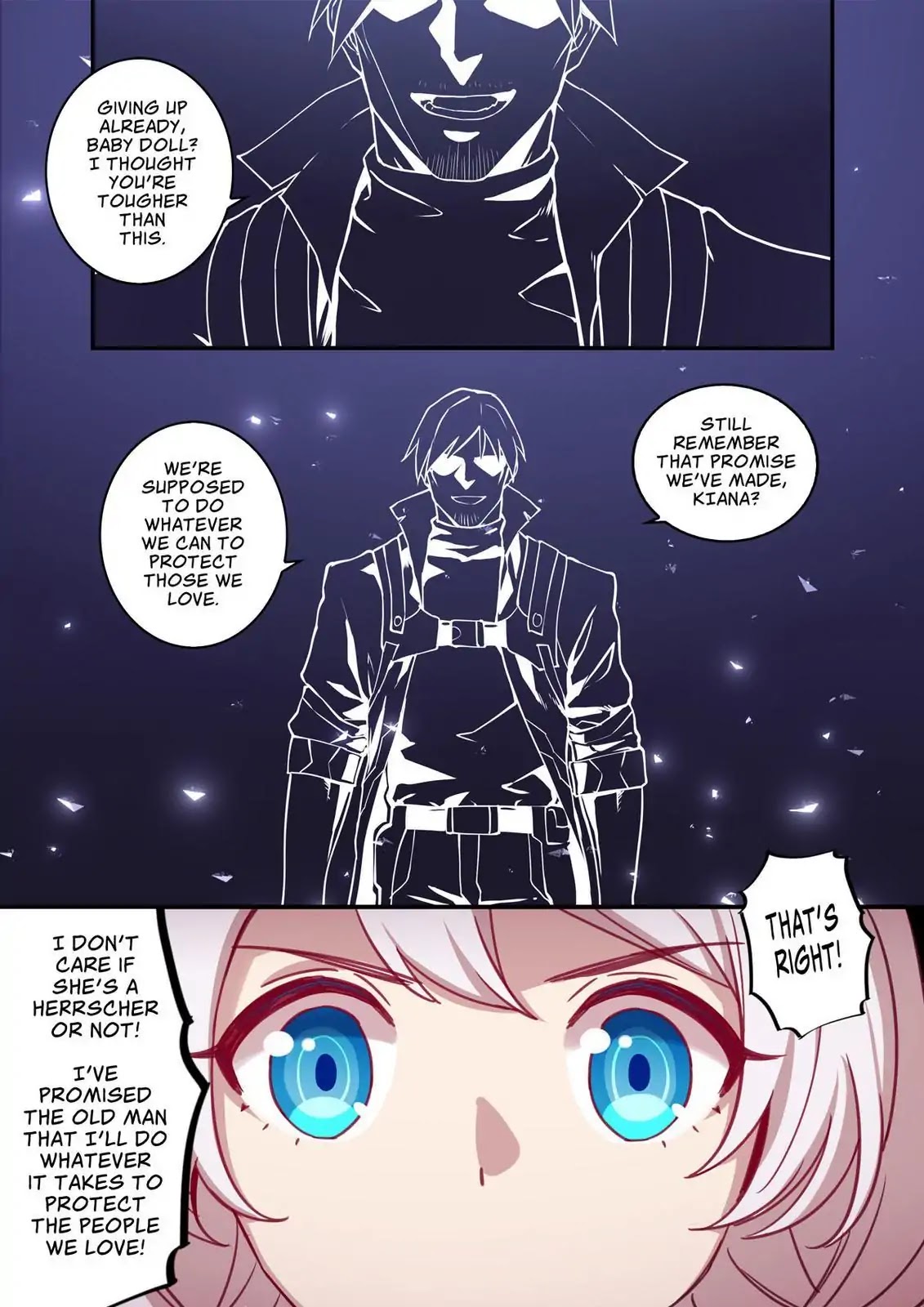 Honkai Impact 3 Chapter 33 page 4 - Chapter 33: Parting Message
