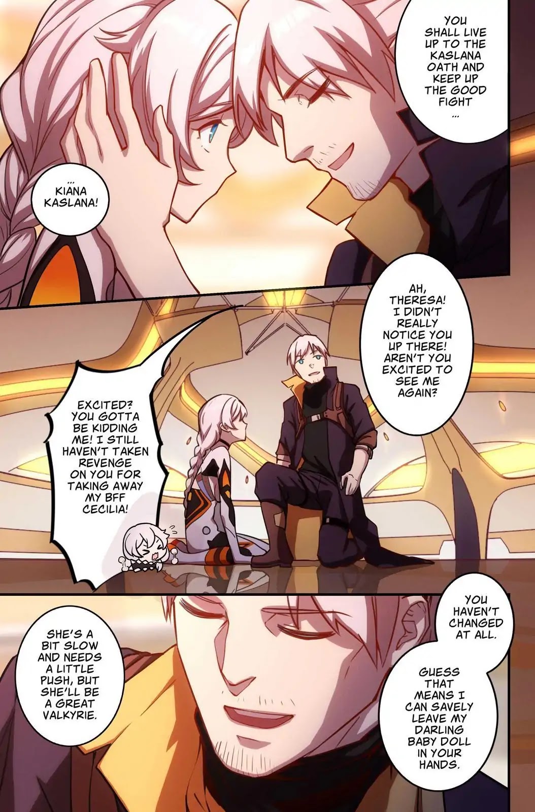 Honkai Impact 3 Chapter 33 page 8 - Chapter 33: Parting Message