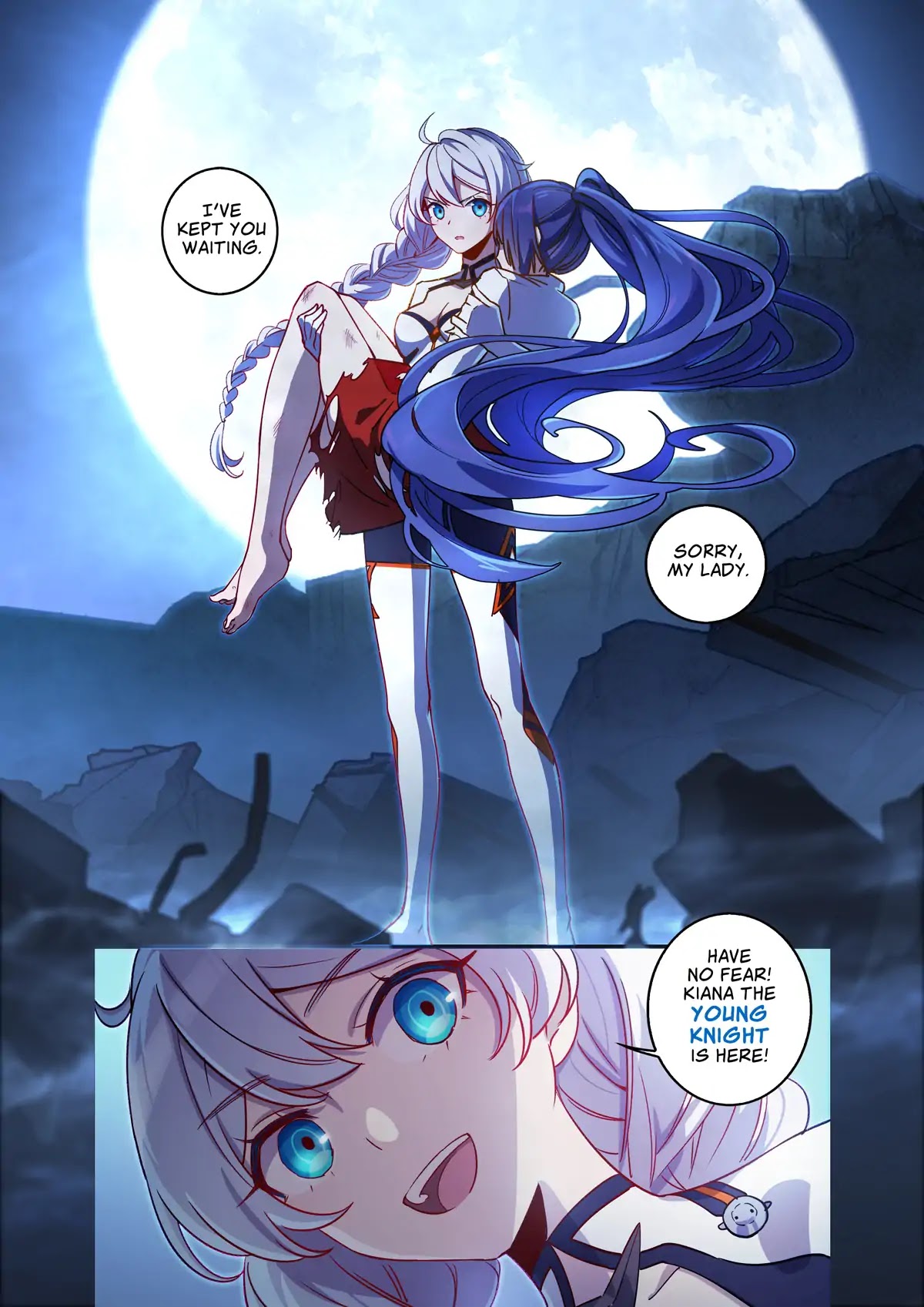 Honkai Impact 3 Chapter 37 page 1 - Chapter 37: Lord of Gravity
