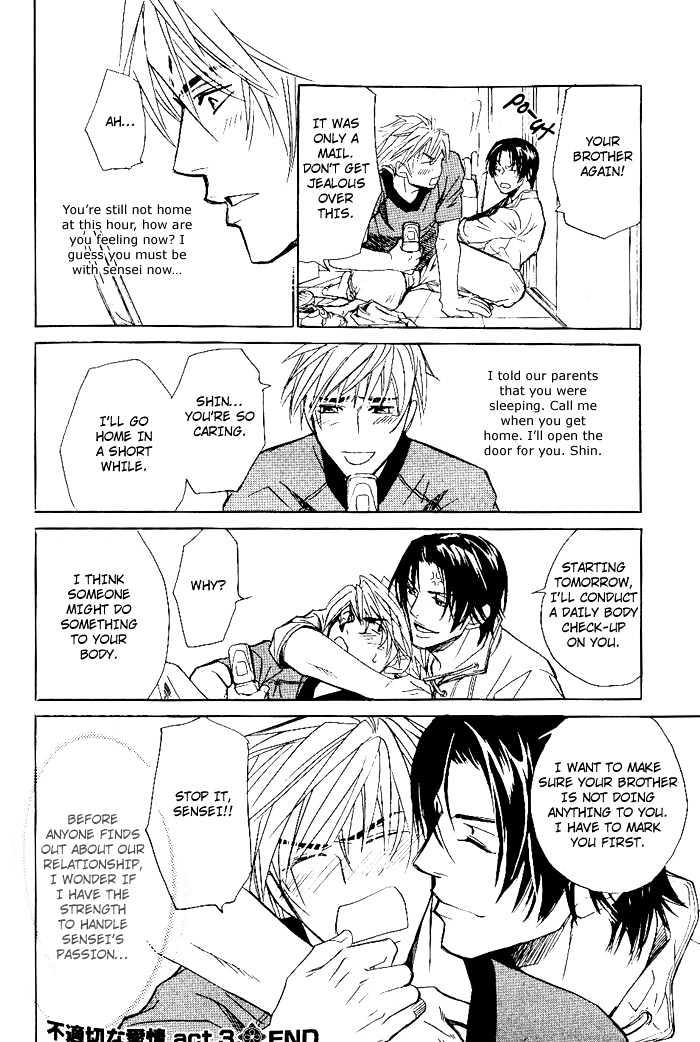 Honnouteki ni Otoko Chapter 7 page 41 - Chapter 7 : Inappropriate Love Act 3