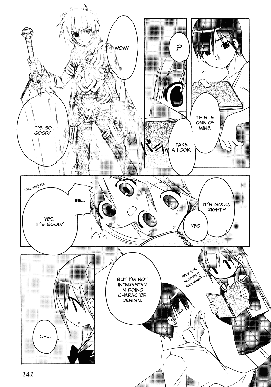 Honoka Lv. Up! Chapter 7 page 3 - Chapter 7: The Shape of Love