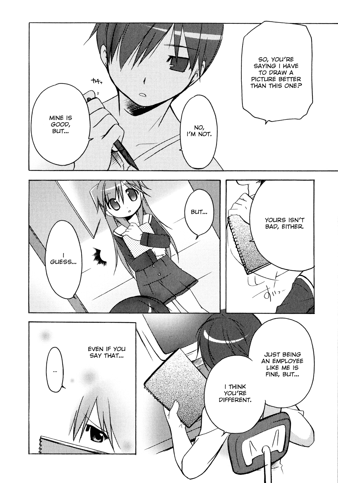 Honoka Lv. Up! Chapter 7 page 4 - Chapter 7: The Shape of Love