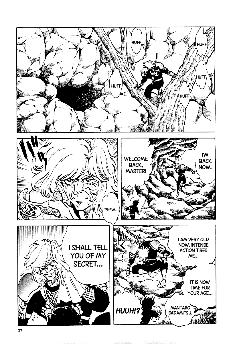 Honoo no Nobunaga - Sengoku Gaiden Chapter 2.2 page 10 - Chapter 2 v2 : The Secret of Ninjaman