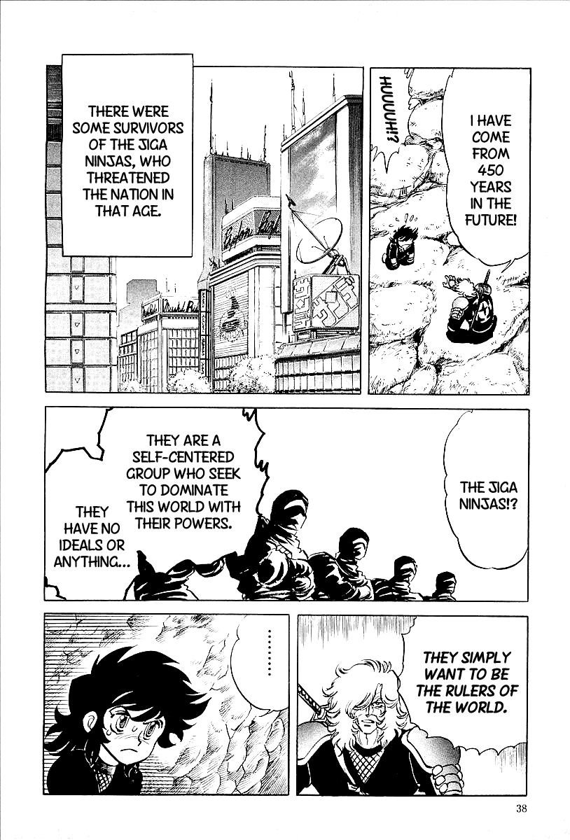 Honoo no Nobunaga - Sengoku Gaiden Chapter 2.2 page 11 - Chapter 2 v2 : The Secret of Ninjaman