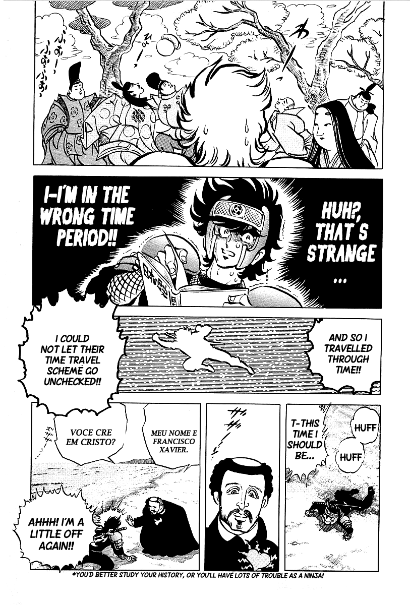 Honoo no Nobunaga - Sengoku Gaiden Chapter 2.2 page 15 - Chapter 2 v2 : The Secret of Ninjaman