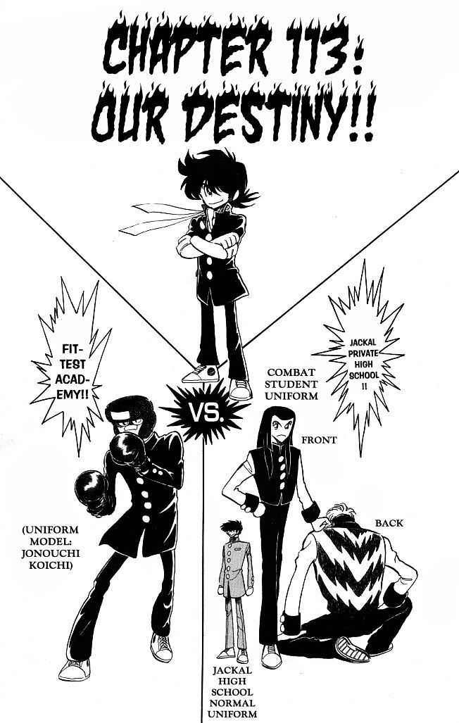 Honoo no Tenkousei Chapter 113 page 1 - Chapter 113 : Our Destiny!!