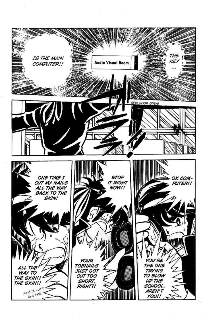 Honoo no Tenkousei Chapter 18 page 10 - Chapter 18 : The Collapse of Bear Tail High School!!