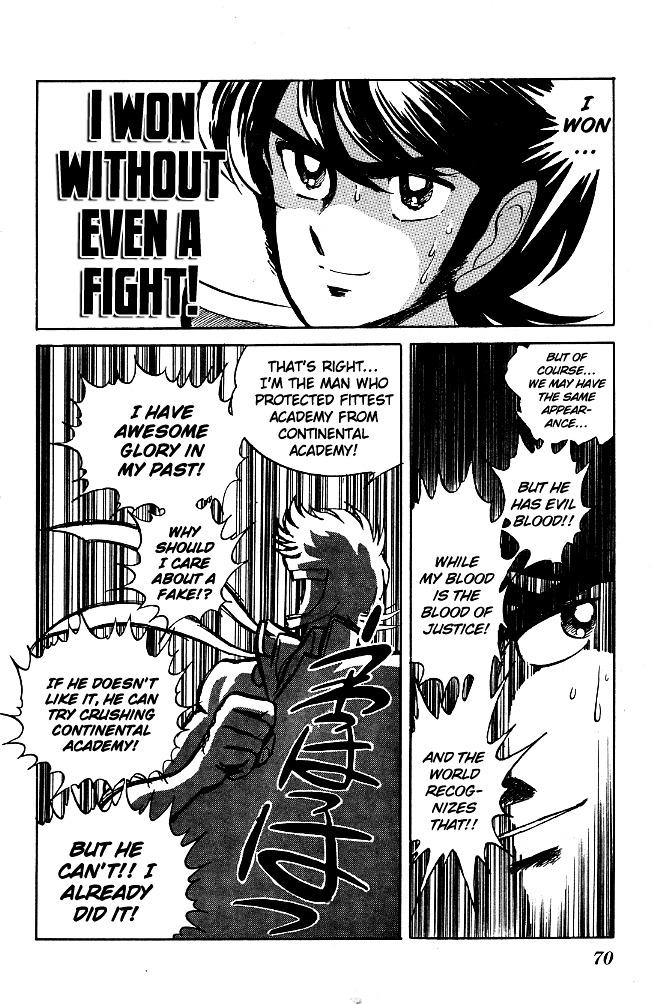 Honoo no Tenkousei Chapter 83 page 10 - Chapter 83 : The Black Bullet Runs!!