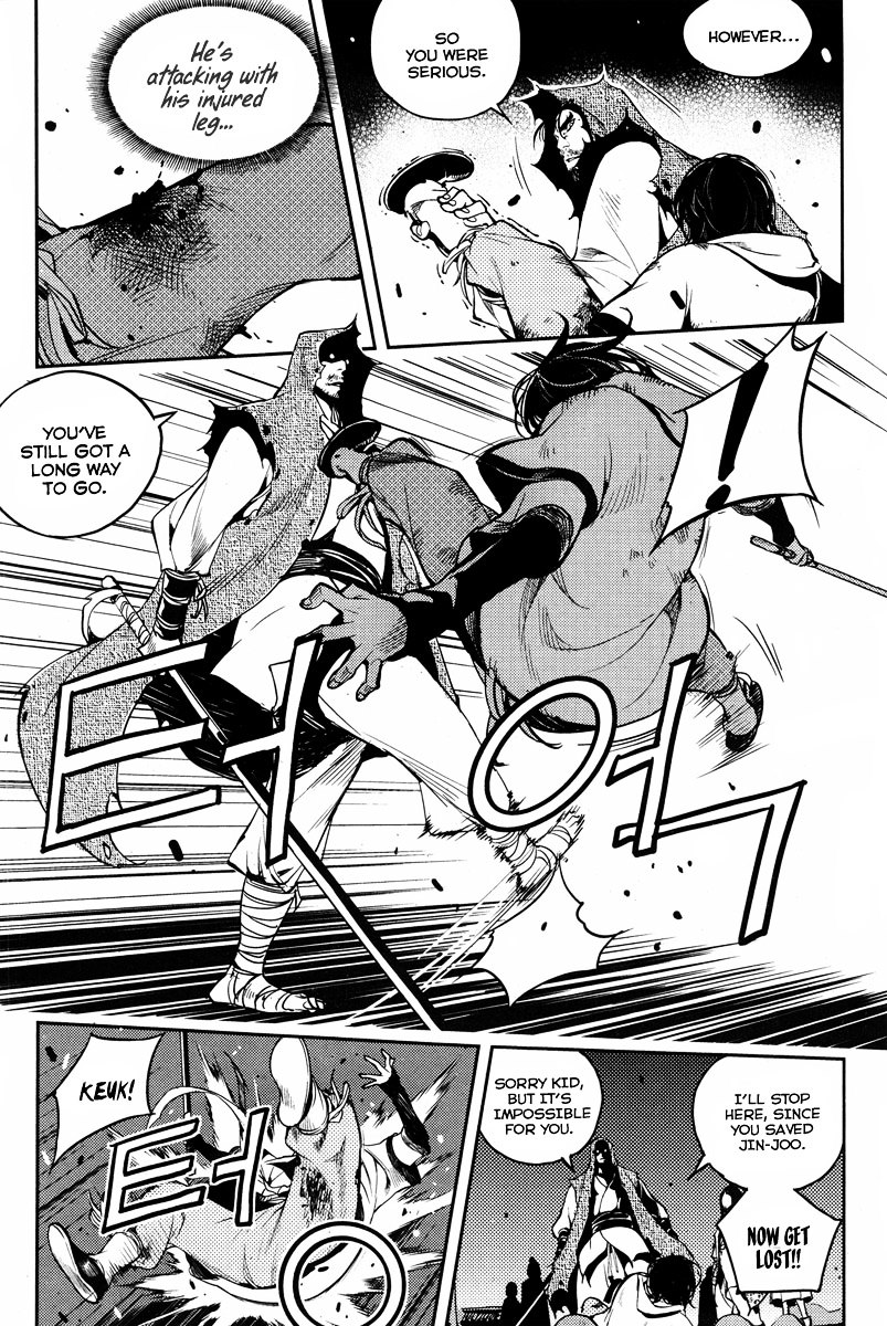 Honorable Baek Dong Soo Chapter 21 page 8 - Chapter 21 : Dang-Pa (Trident-Shaped Spear)