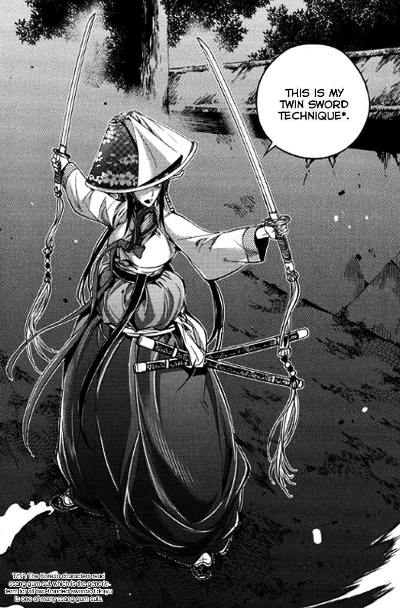 Honorable Baek Dong Soo Chapter 40 page 12 - Chapter 40 : Lidoryu and The Twin-Sword Technique