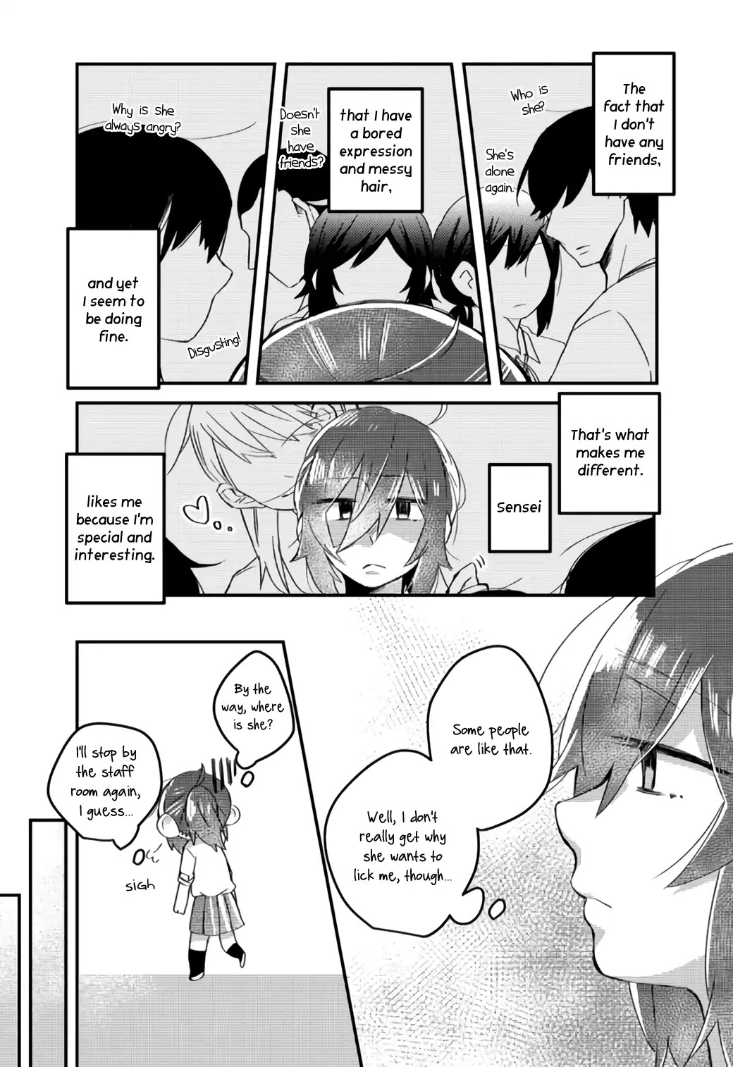 Honto no Kokoro Chapter 3 page 4 - Chapter 3