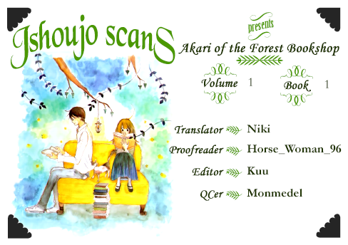 Honya no Mori no Akari Chapter 1.2 page 1 - Chapter 1v2 v2 : Book 1: Mother Goose