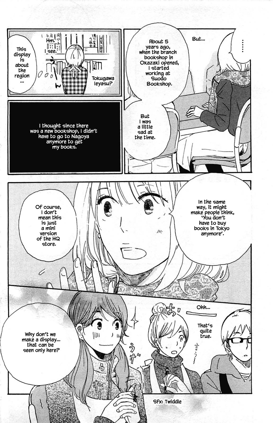 Honya no Mori no Akari Chapter 10.2 page 1 - Chapter 10.2