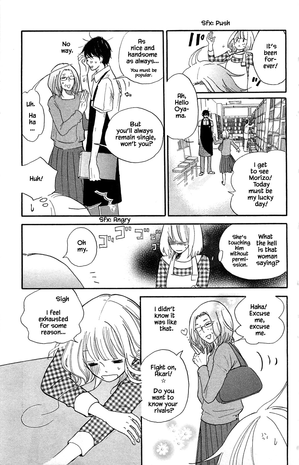 Honya no Mori no Akari Chapter 11.1 page 11 - Chapter 11.1