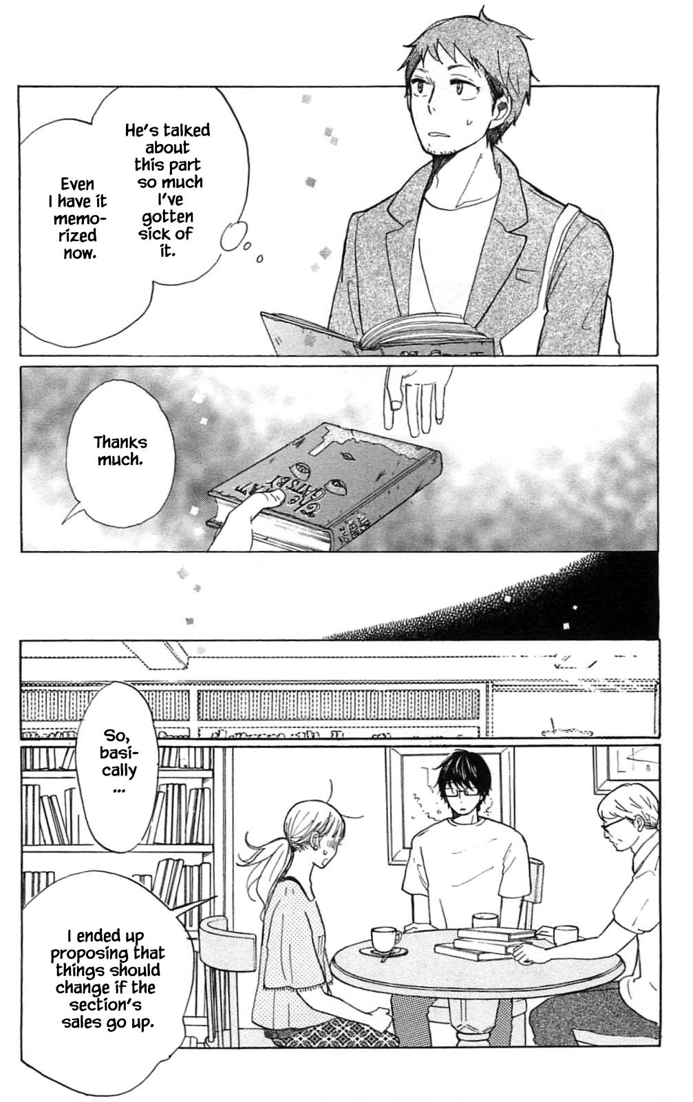 Honya no Mori no Akari Chapter 17.1 page 4 - Chapter 17.1