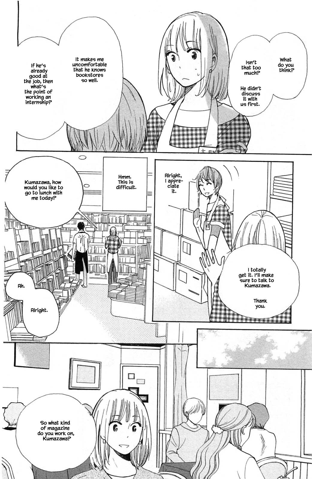 Honya no Mori no Akari Chapter 18.1 page 10 - Chapter 18.1