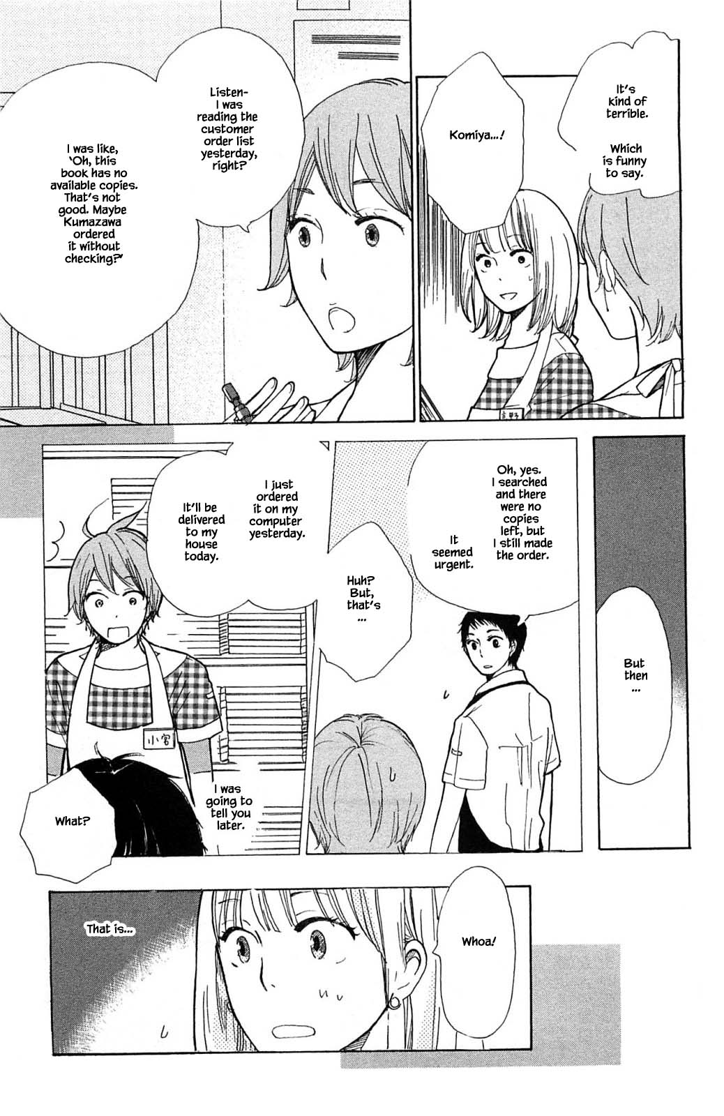 Honya no Mori no Akari Chapter 18.1 page 9 - Chapter 18.1