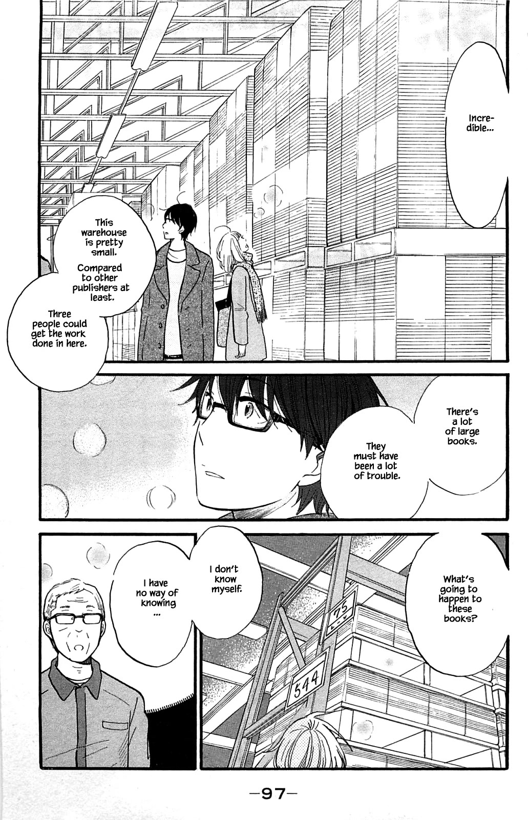 Honya no Mori no Akari Chapter 24.1 page 3 - Chapter 24.1