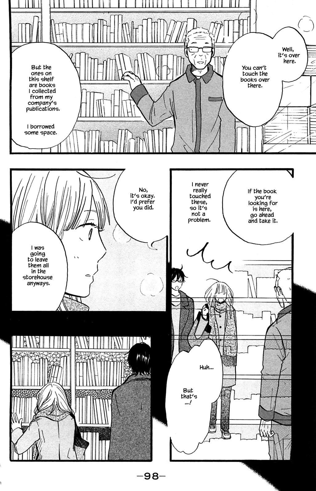 Honya no Mori no Akari Chapter 24.1 page 4 - Chapter 24.1