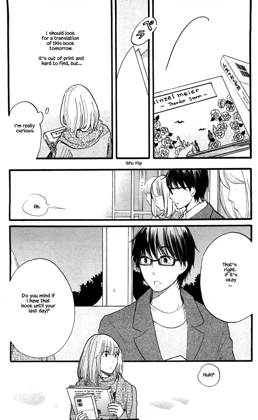 Honya no Mori no Akari Chapter 24.2 page 1 - Chapter 24.2