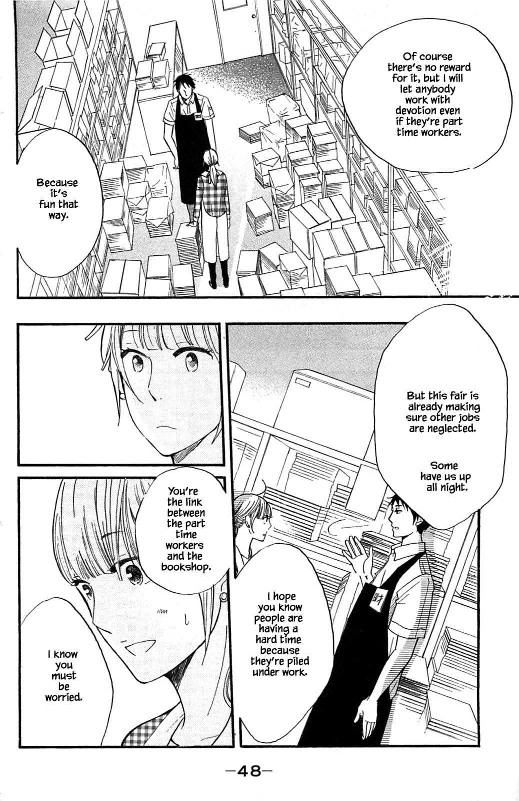 Honya no Mori no Akari Chapter 28.1 page 12 - Chapter 28.1