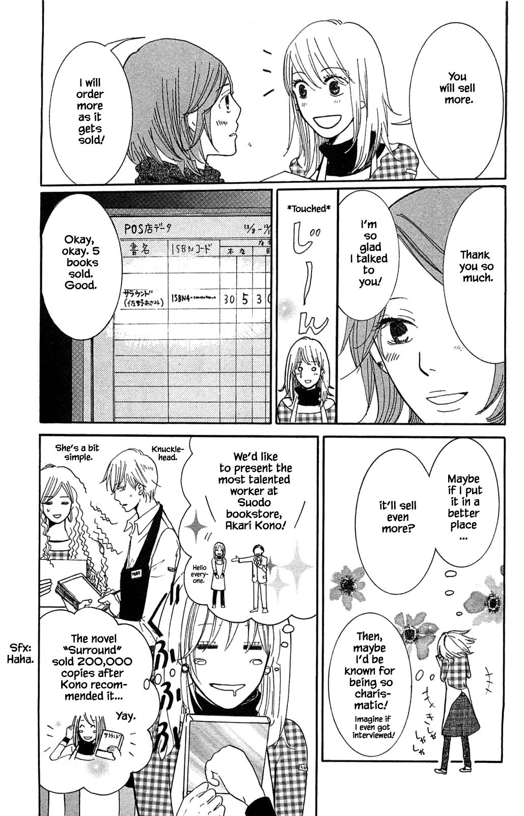 Honya no Mori no Akari Chapter 4.1 page 13 - Chapter 4.1