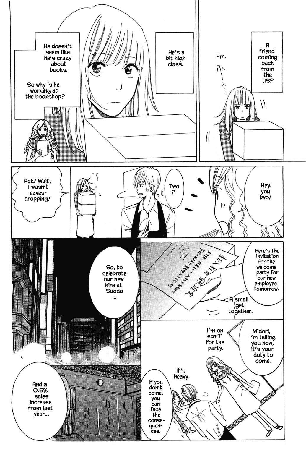 Honya no Mori no Akari Chapter 5.1 page 12 - Chapter 5.1