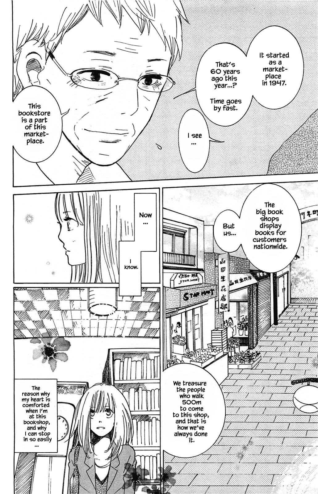 Honya no Mori no Akari Chapter 6.1 page 22 - Chapter 6.1