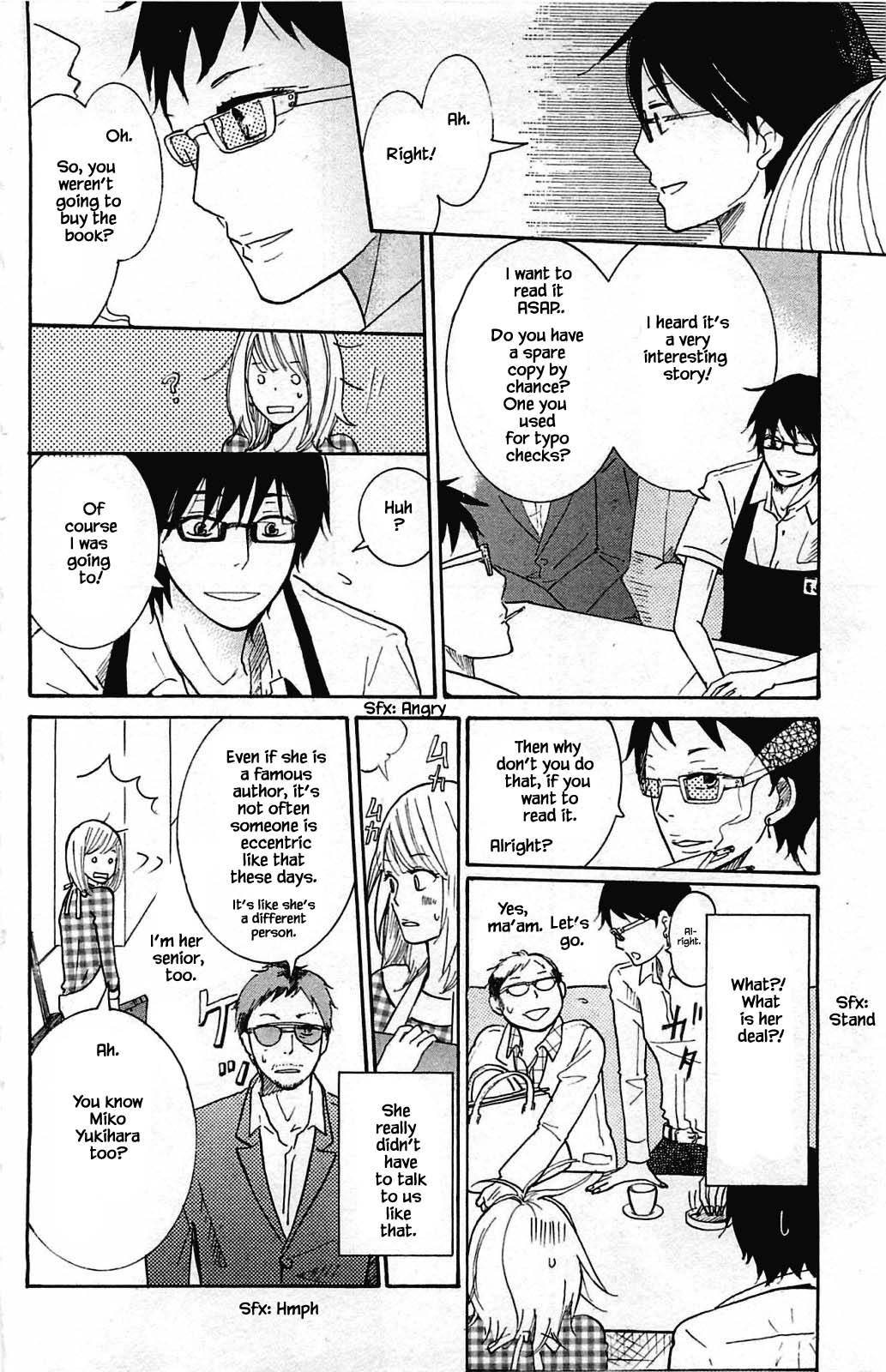 Honya no Mori no Akari Chapter 8.1 page 10 - Chapter 8.1