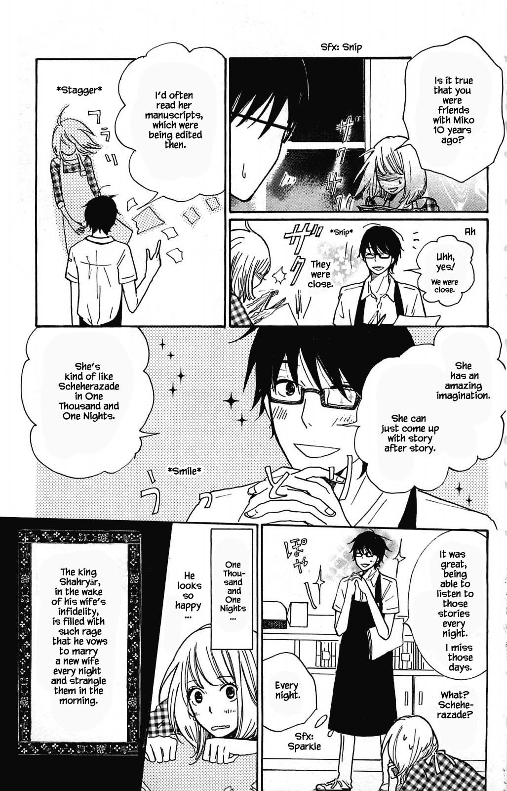 Honya no Mori no Akari Chapter 8.1 page 13 - Chapter 8.1