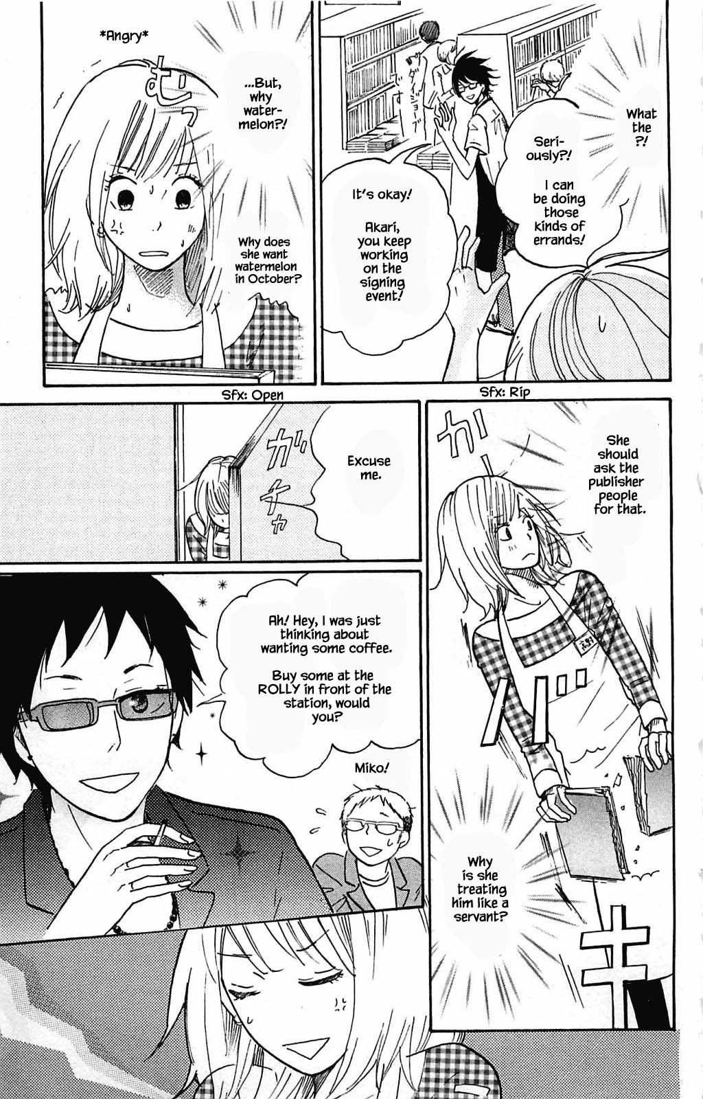 Honya no Mori no Akari Chapter 8.1 page 17 - Chapter 8.1
