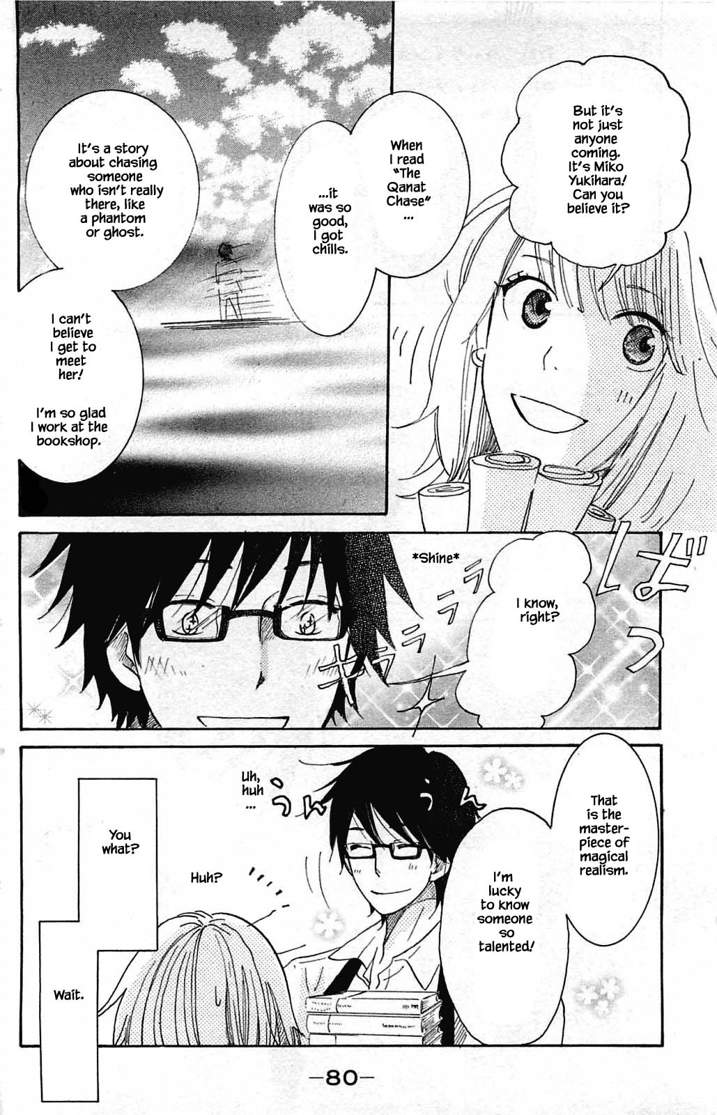 Honya no Mori no Akari Chapter 8.1 page 6 - Chapter 8.1