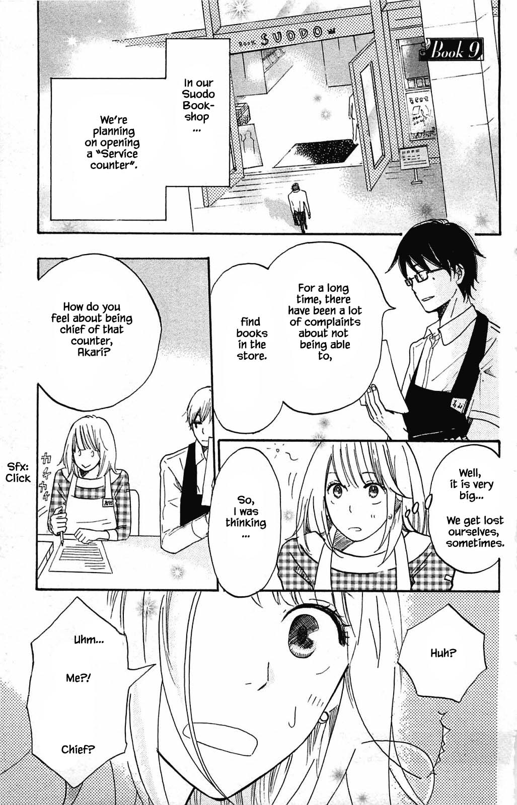 Honya no Mori no Akari Chapter 9.1 page 1 - Chapter 9.1