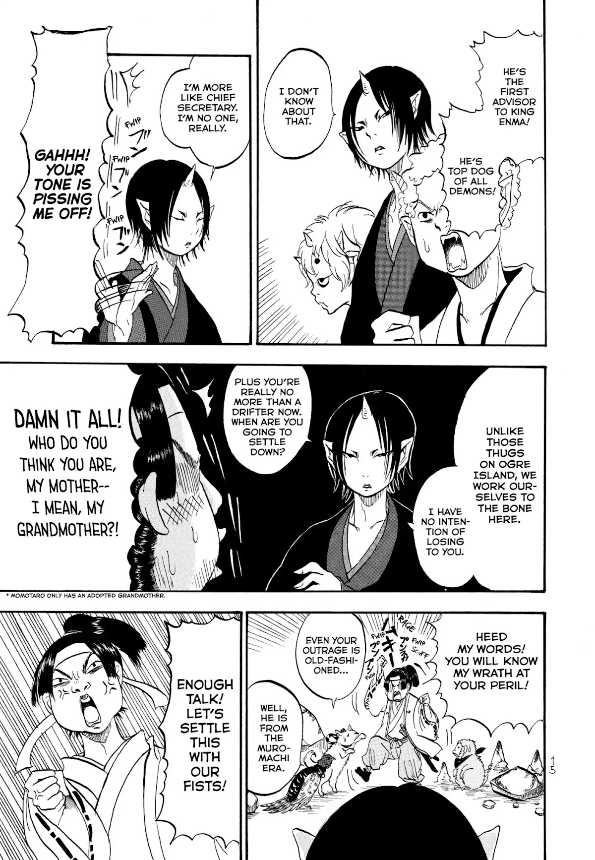 Hoozuki no Reitetsu Chapter 1 page 16 - Chapter 1 : A Demon vs. His Arch Enemy
