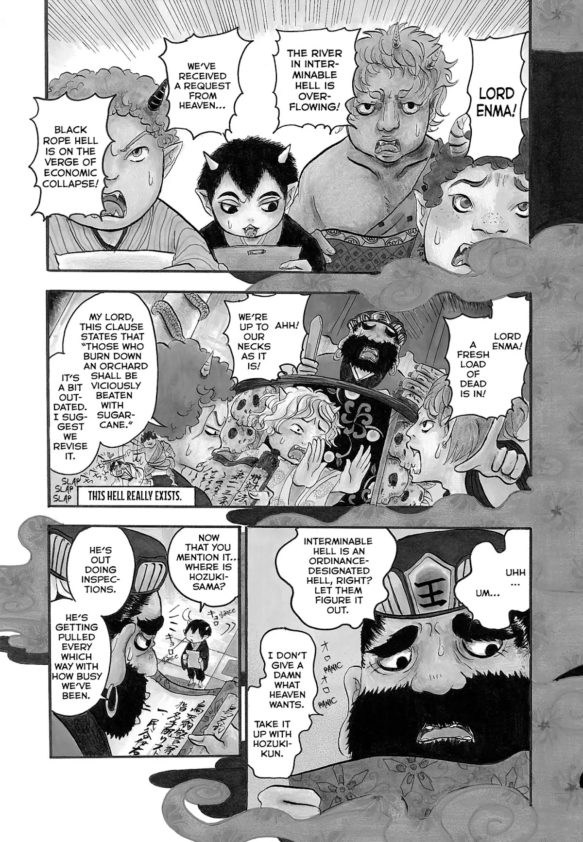 Hoozuki no Reitetsu Chapter 1 page 6 - Chapter 1 : A Demon vs. His Arch Enemy