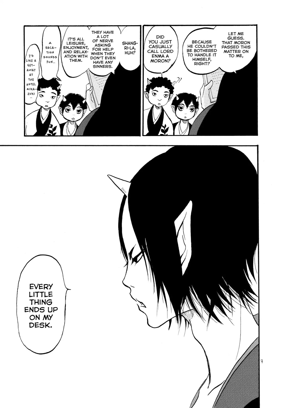 Hoozuki no Reitetsu Chapter 1 page 8 - Chapter 1 : A Demon vs. His Arch Enemy