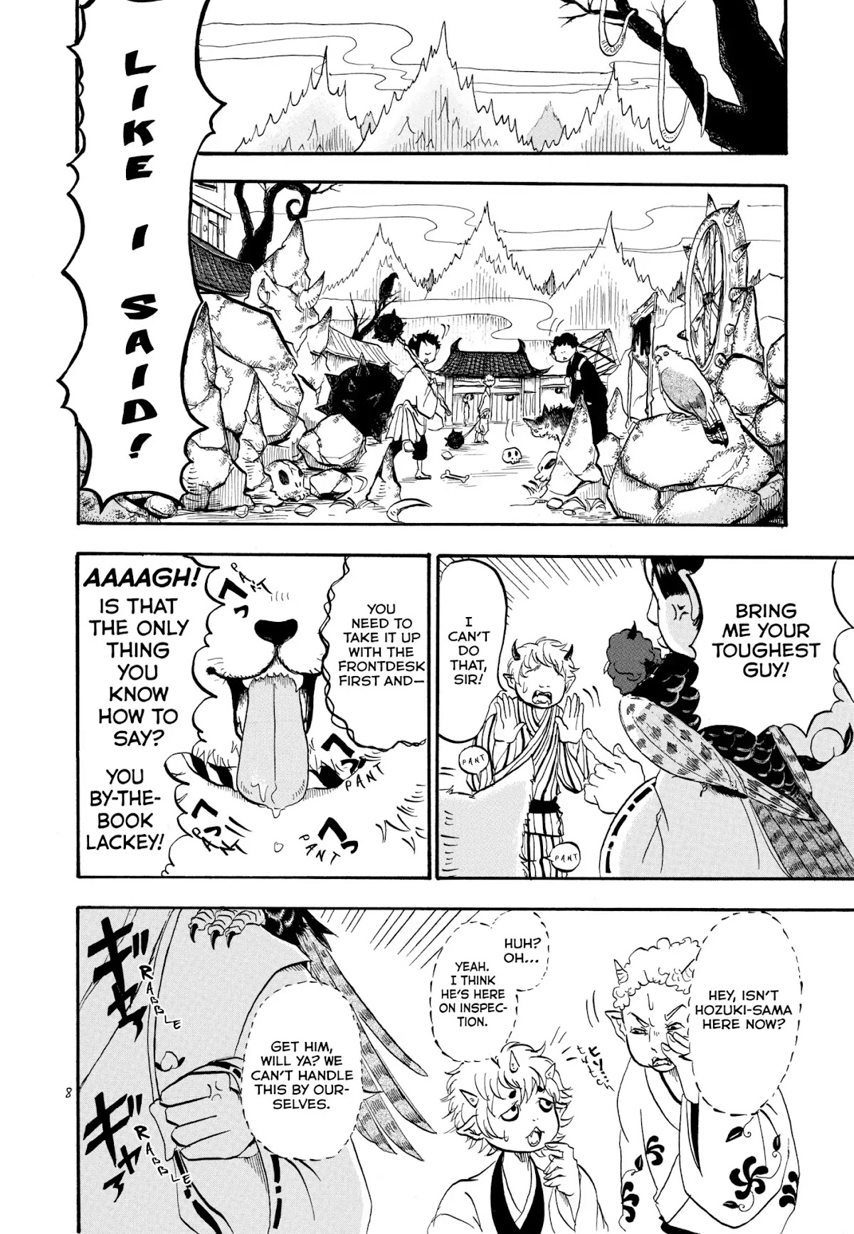 Hoozuki no Reitetsu Chapter 1 page 9 - Chapter 1 : A Demon vs. His Arch Enemy