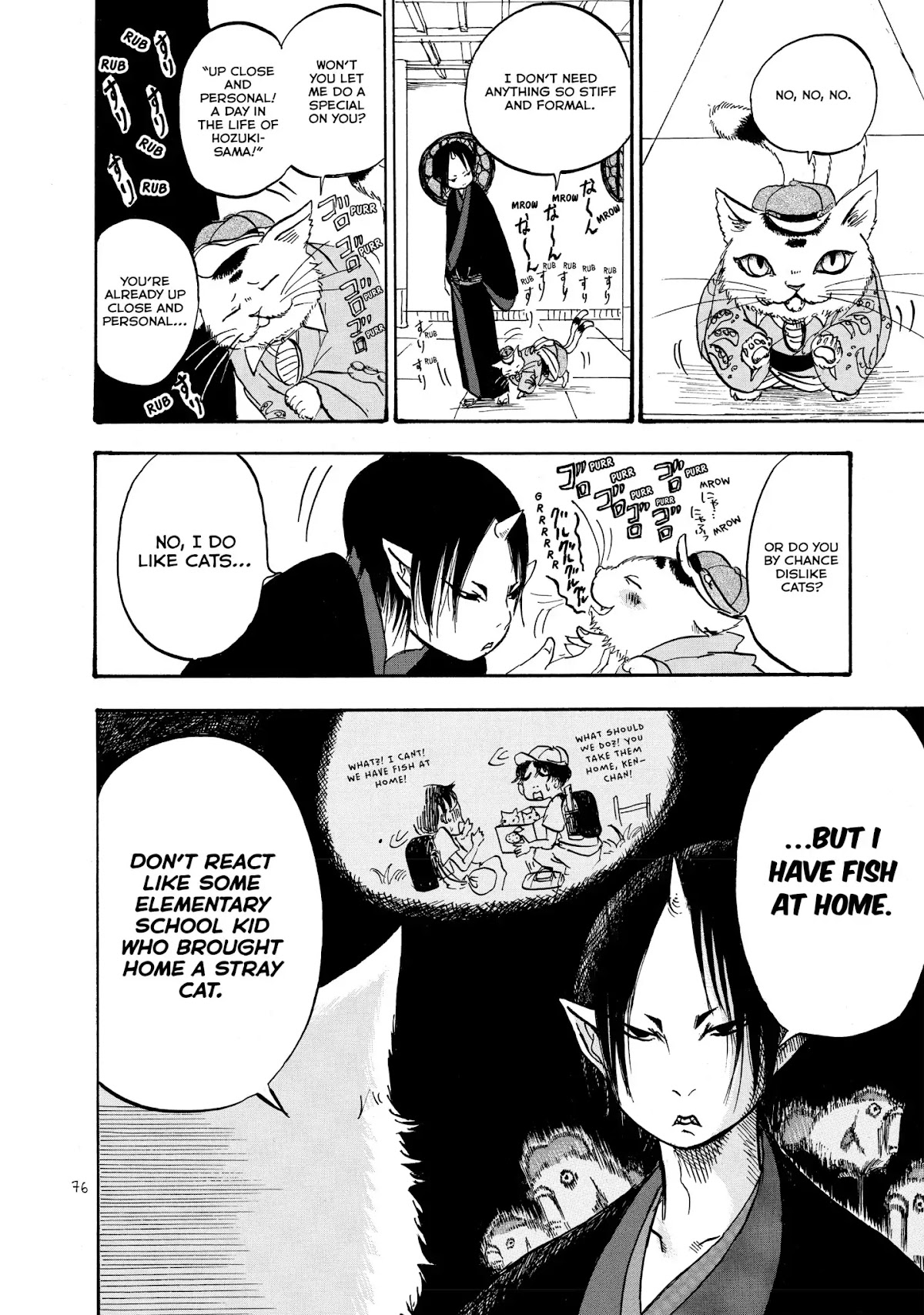 Hoozuki no Reitetsu Chapter 11 page 7 - Chapter 11: CATPARAZZI
